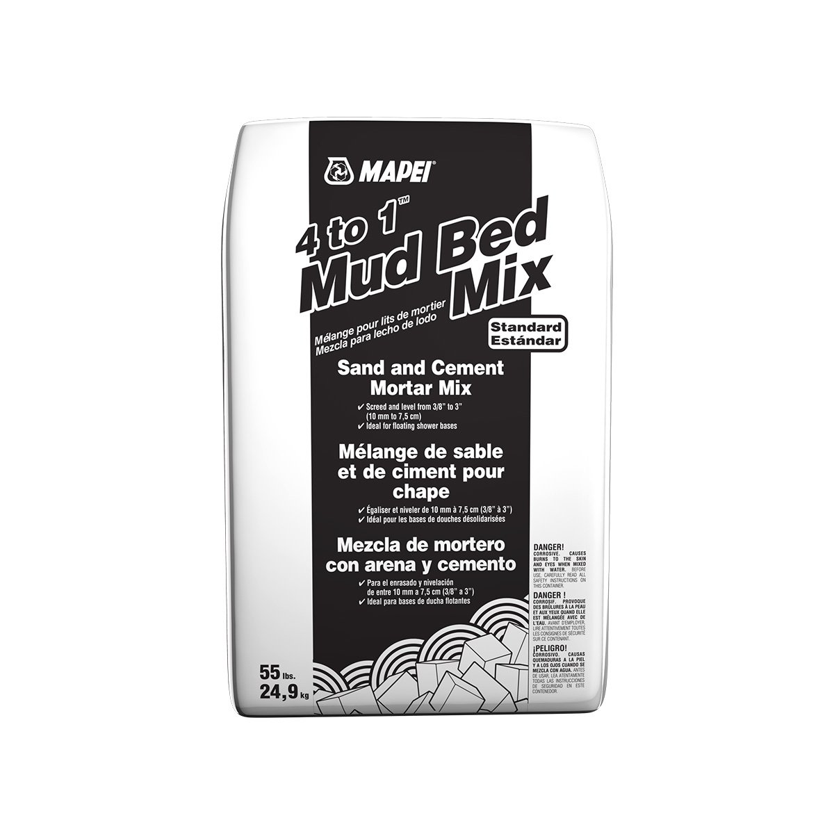 4 to 1 Mud Bed Mix 
