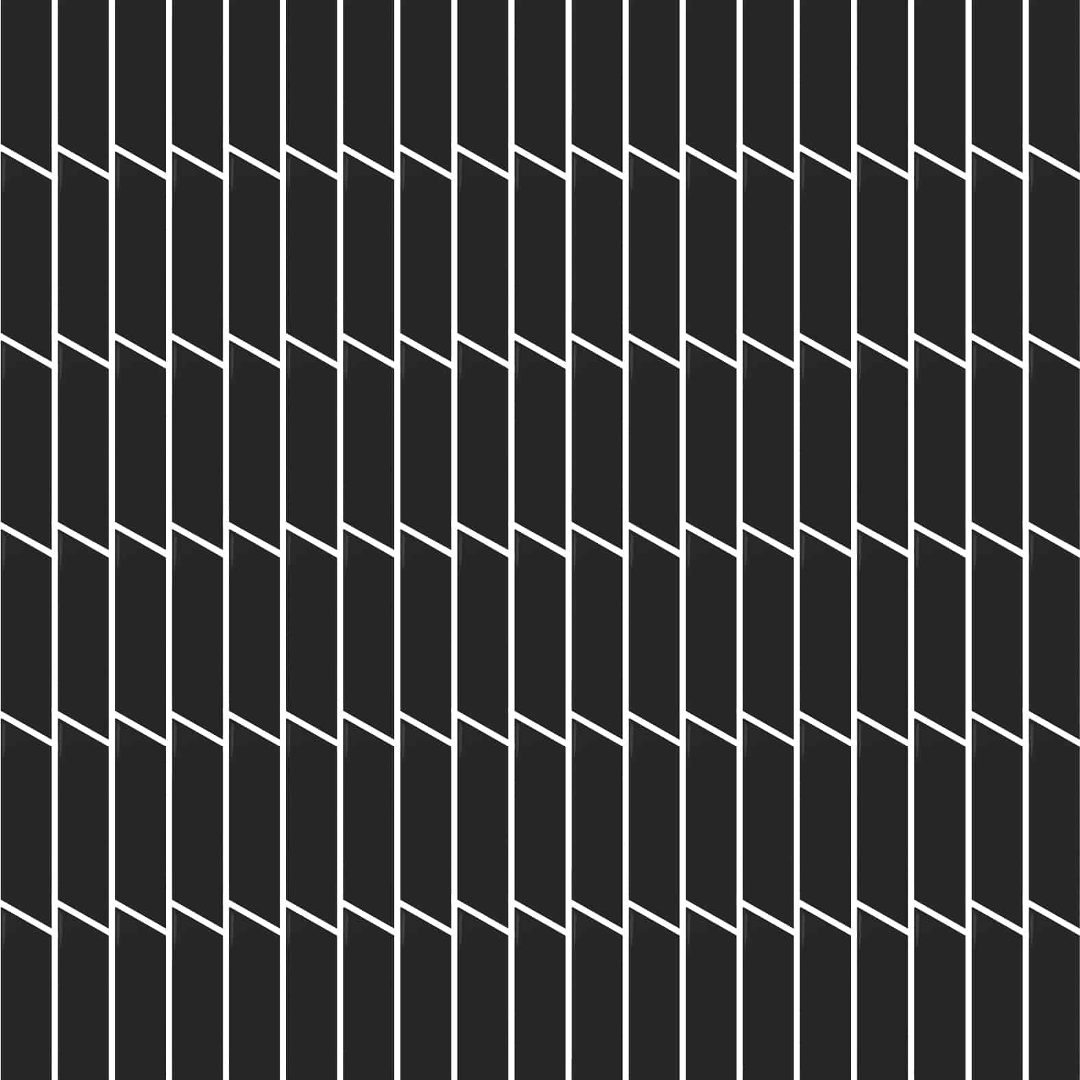 Chevron | 2" x 7" Left | Black