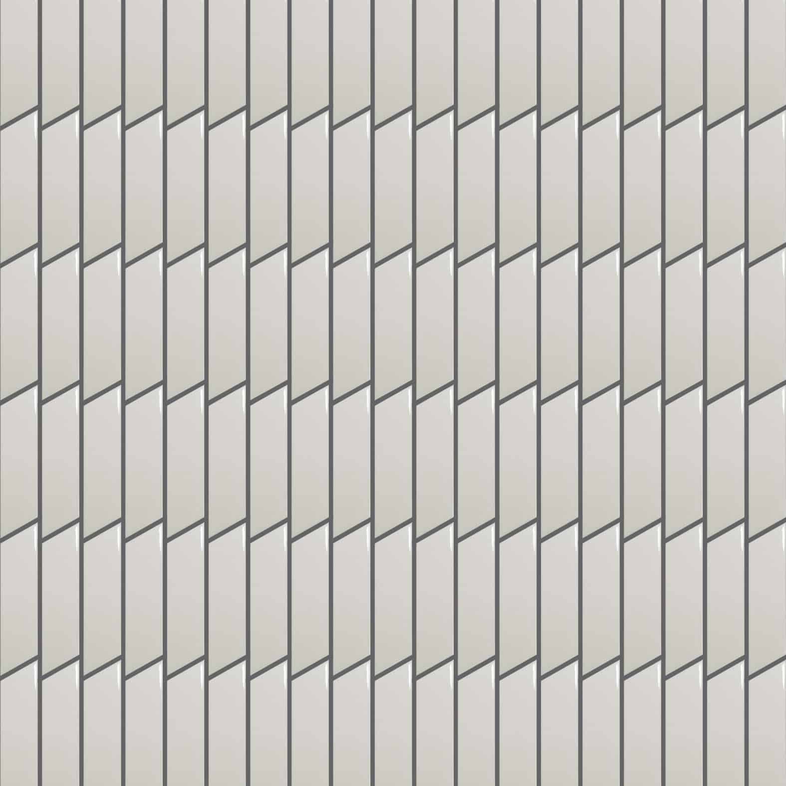 Chevron | 2" x 7" Right | Light Grey