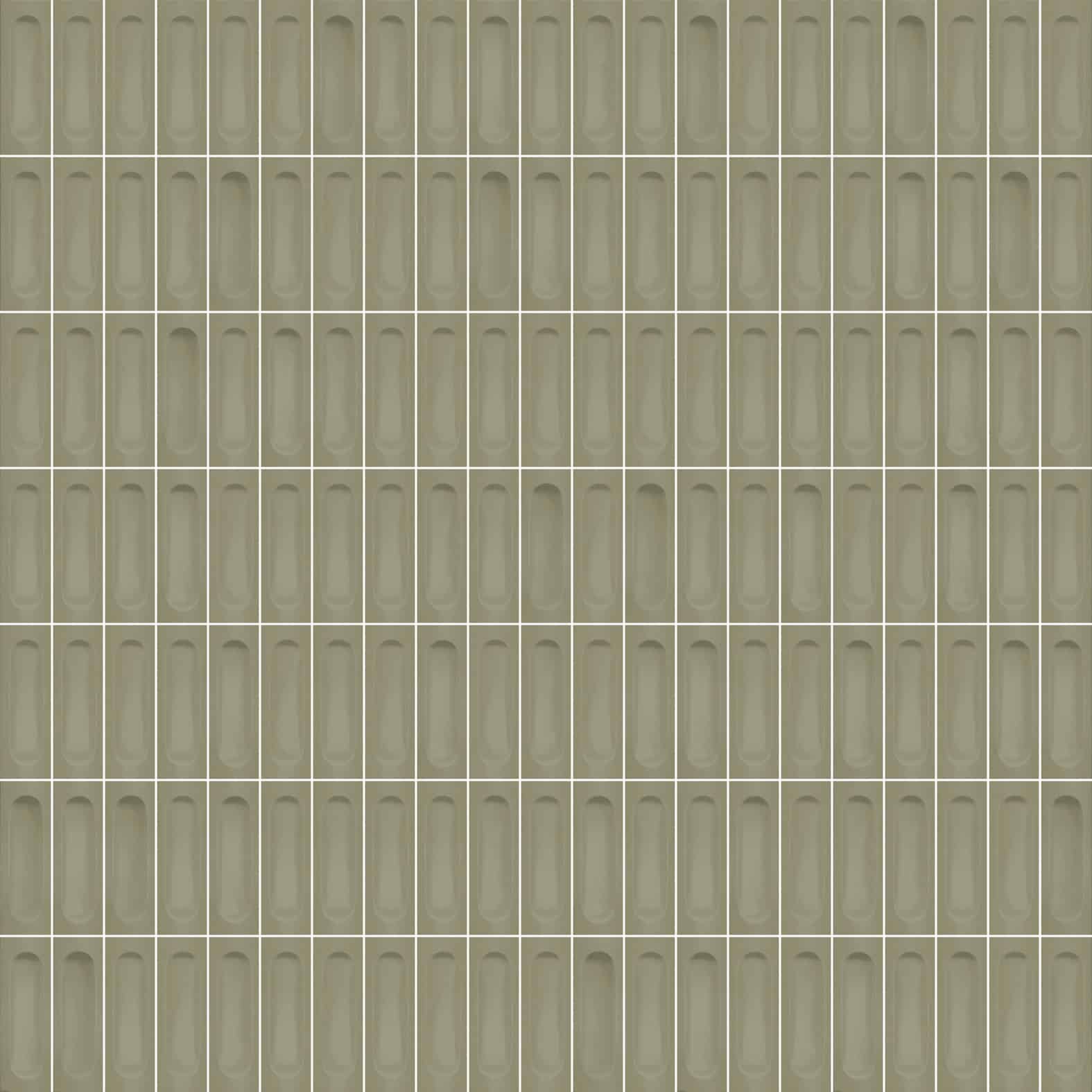 Confetto | 2" x 6" Struttura | Salvia