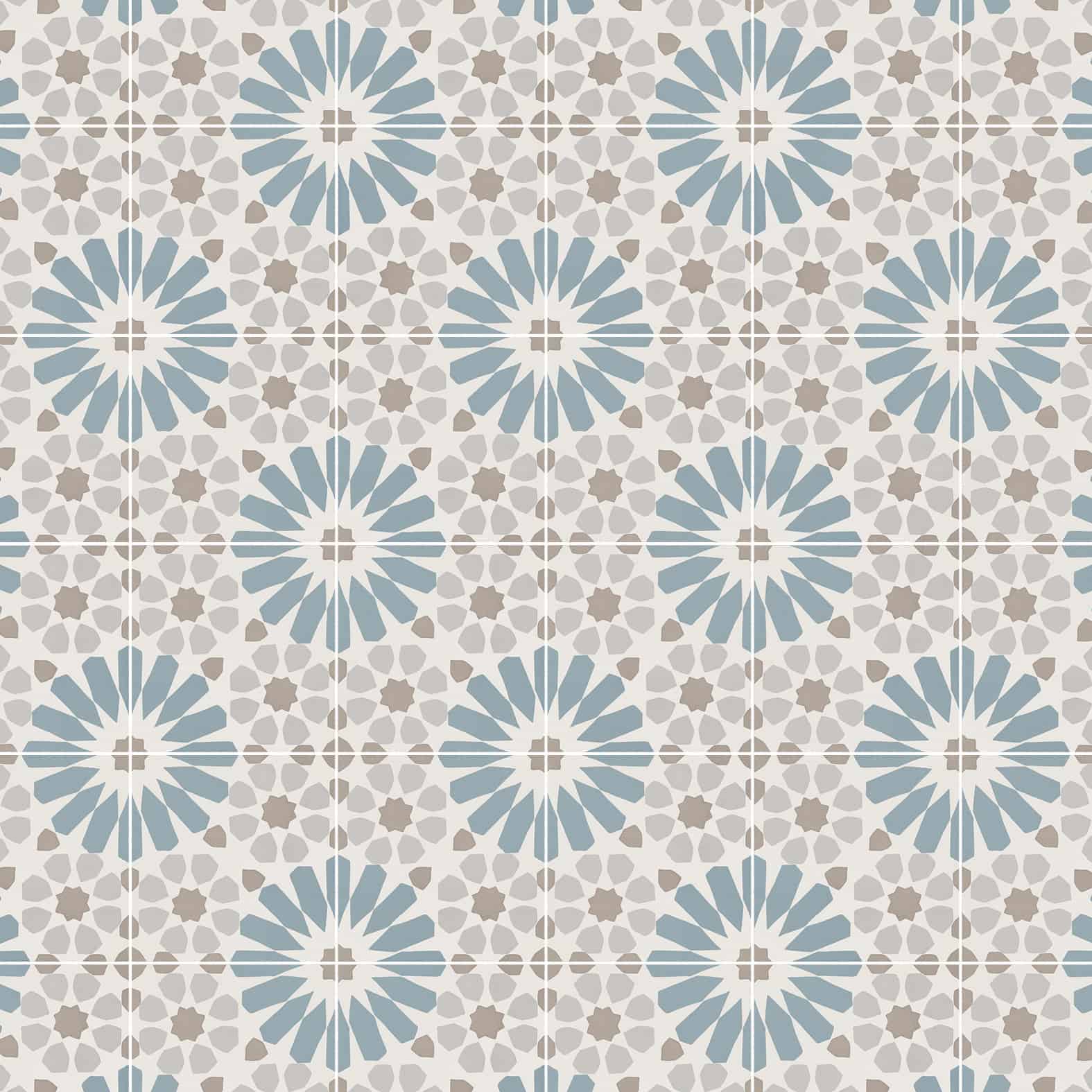Deco Anthology | 8" x 8" | Etnic B Light Blue