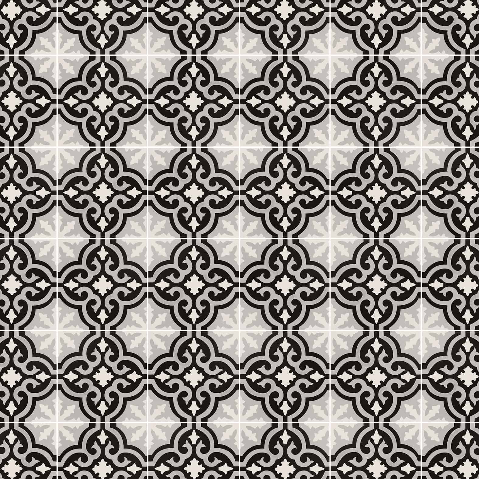 Deco Anthology | 8" x 8" | Original B B&W