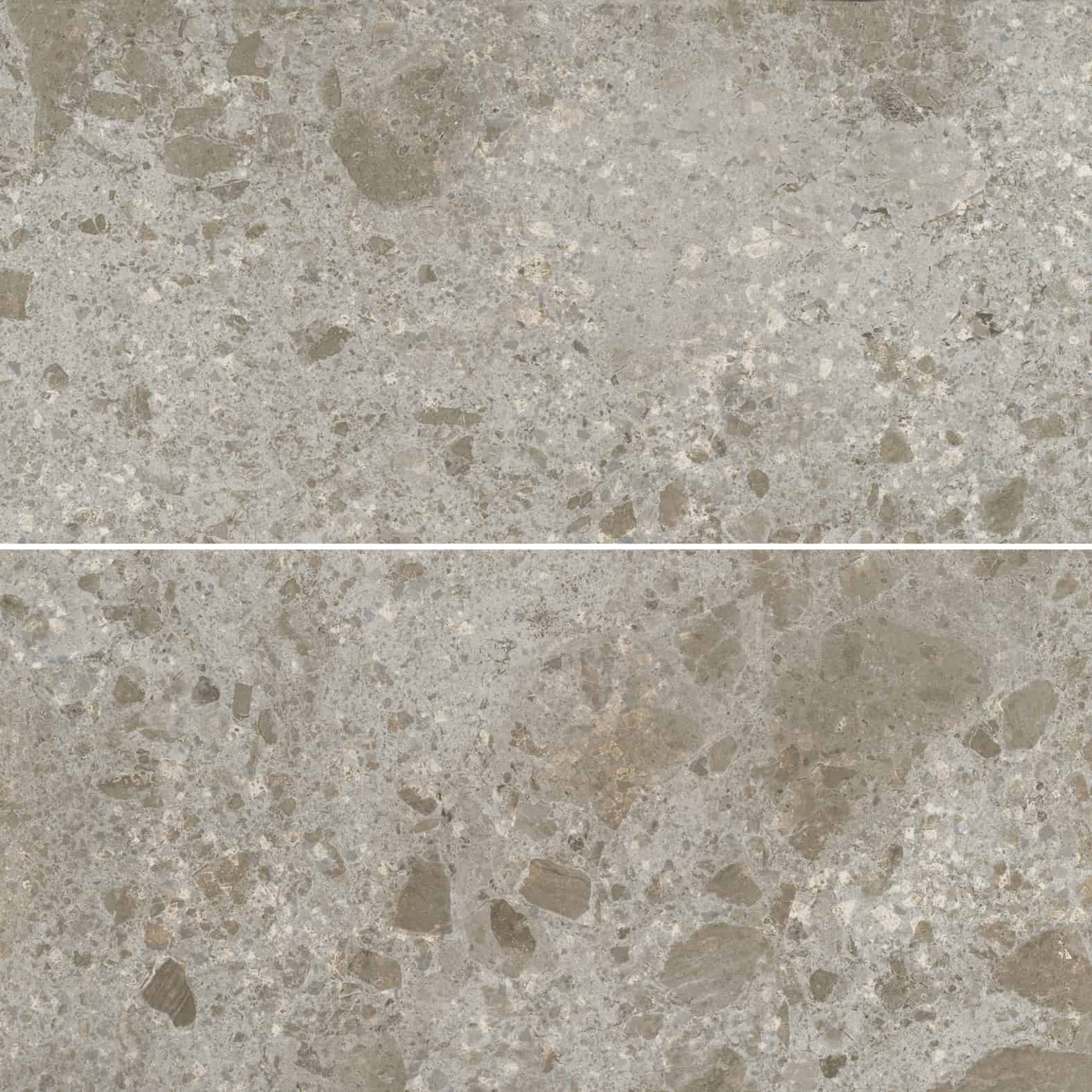 Fragmenta | 24" x 48" | Grigio Luminiso 