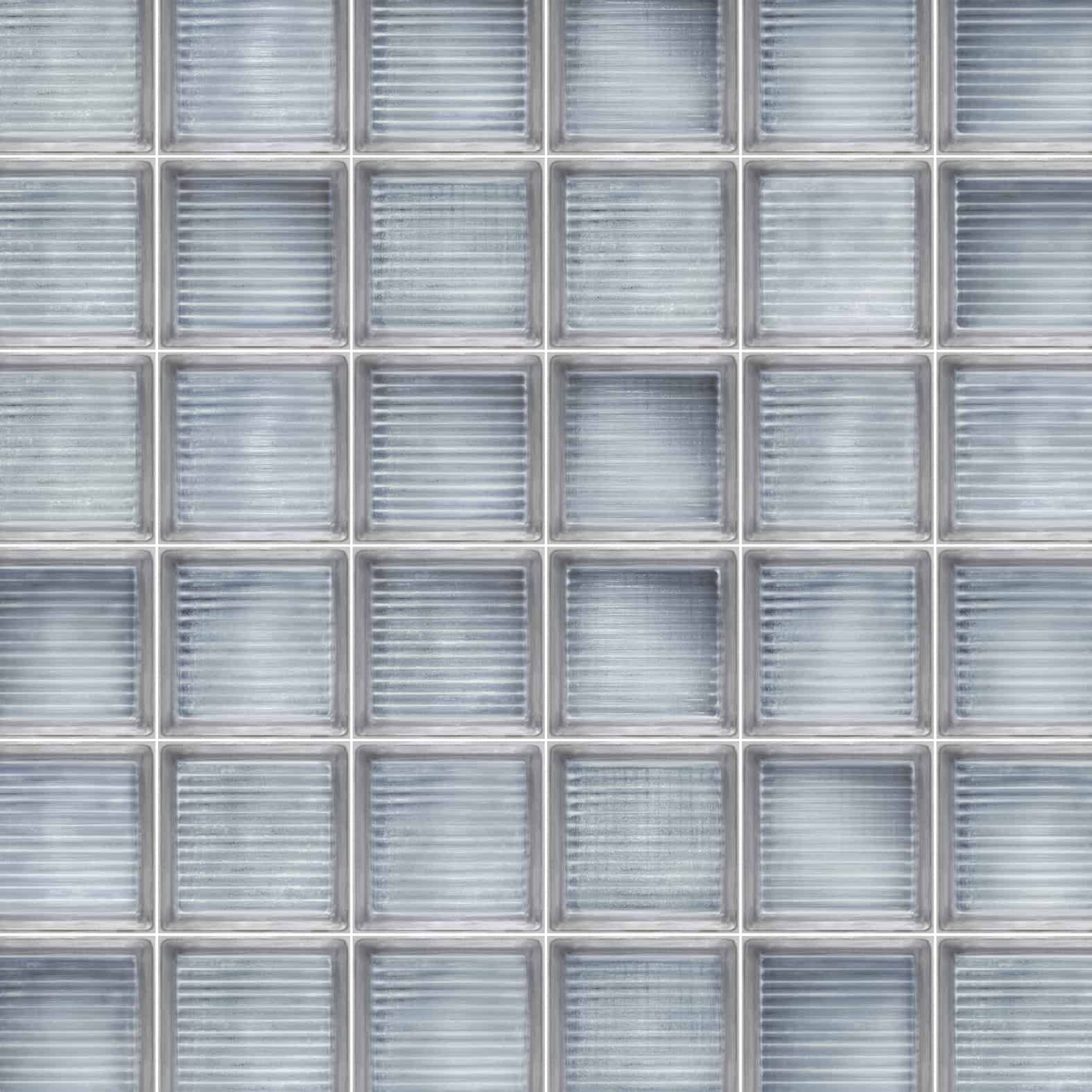 Glass Blocks | 8" x 8" | Azure