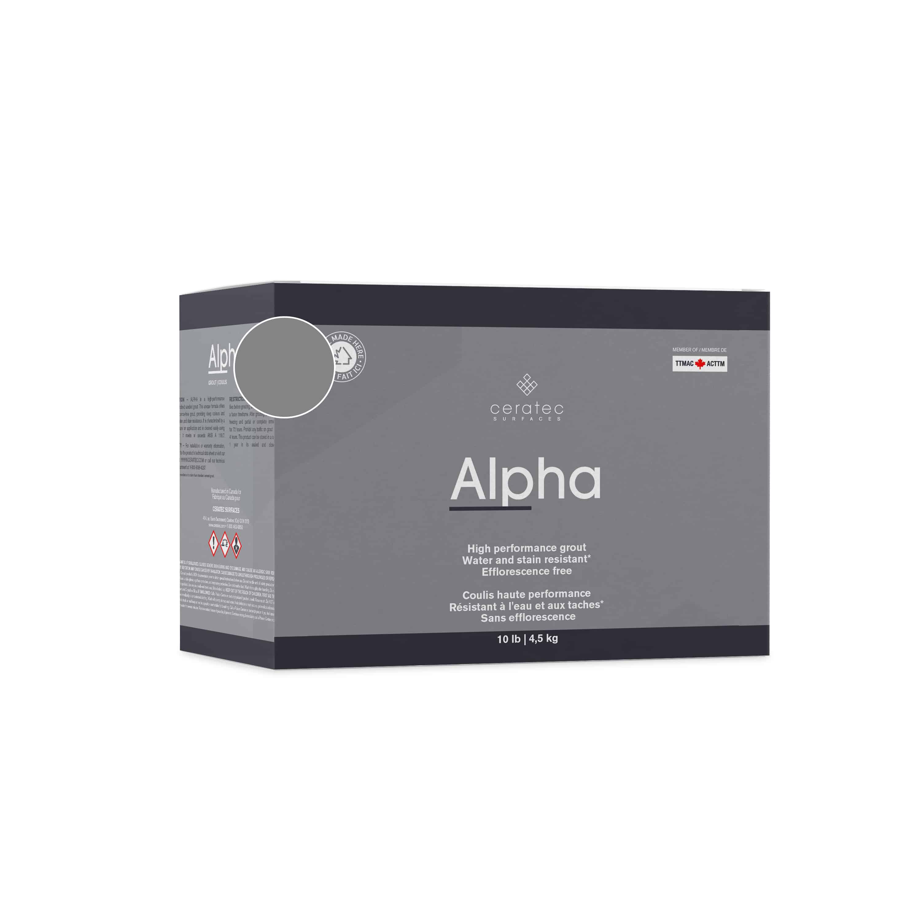 Alpha 15 4.5kg Dark Grey