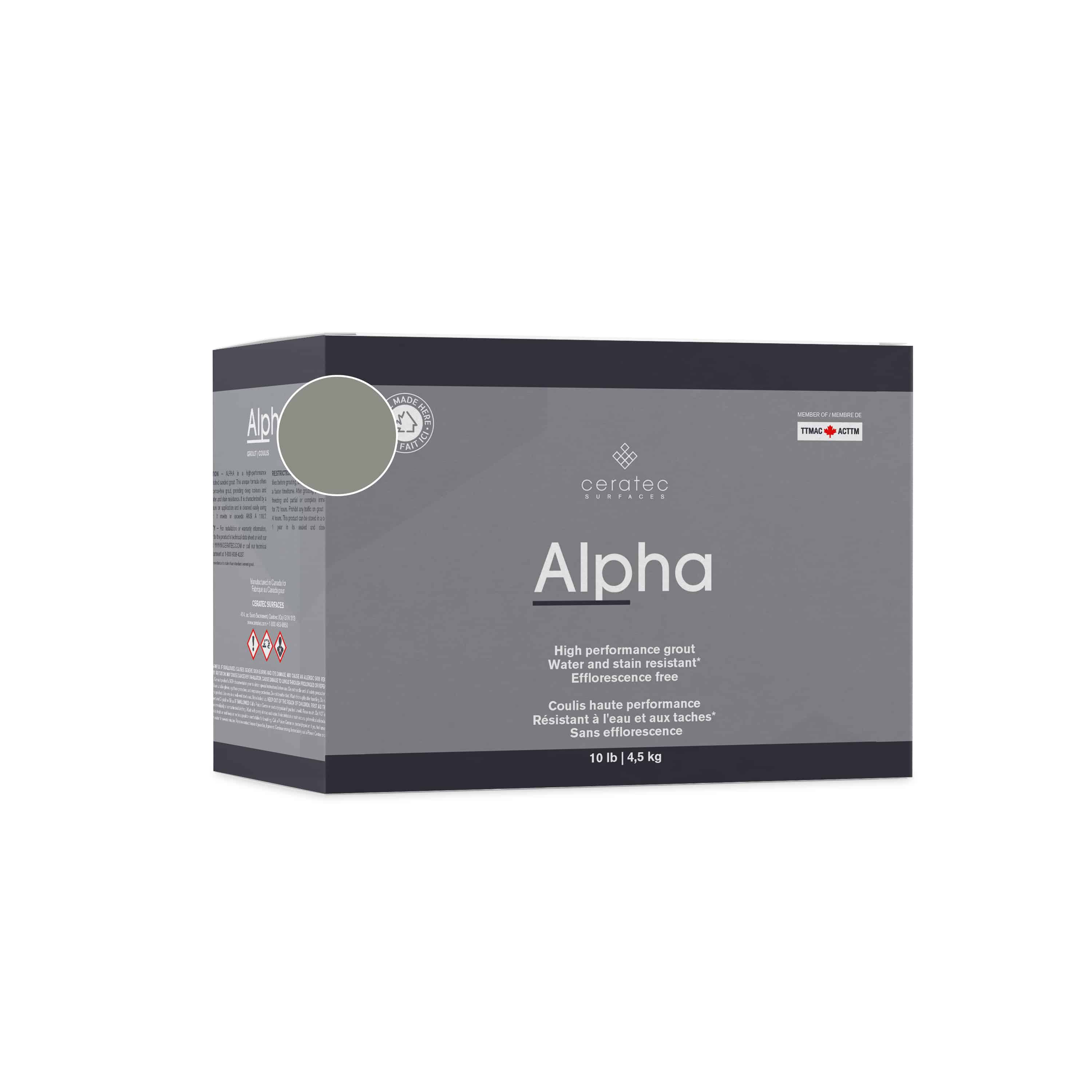 Alpha 04 4.5kg Gris naturel