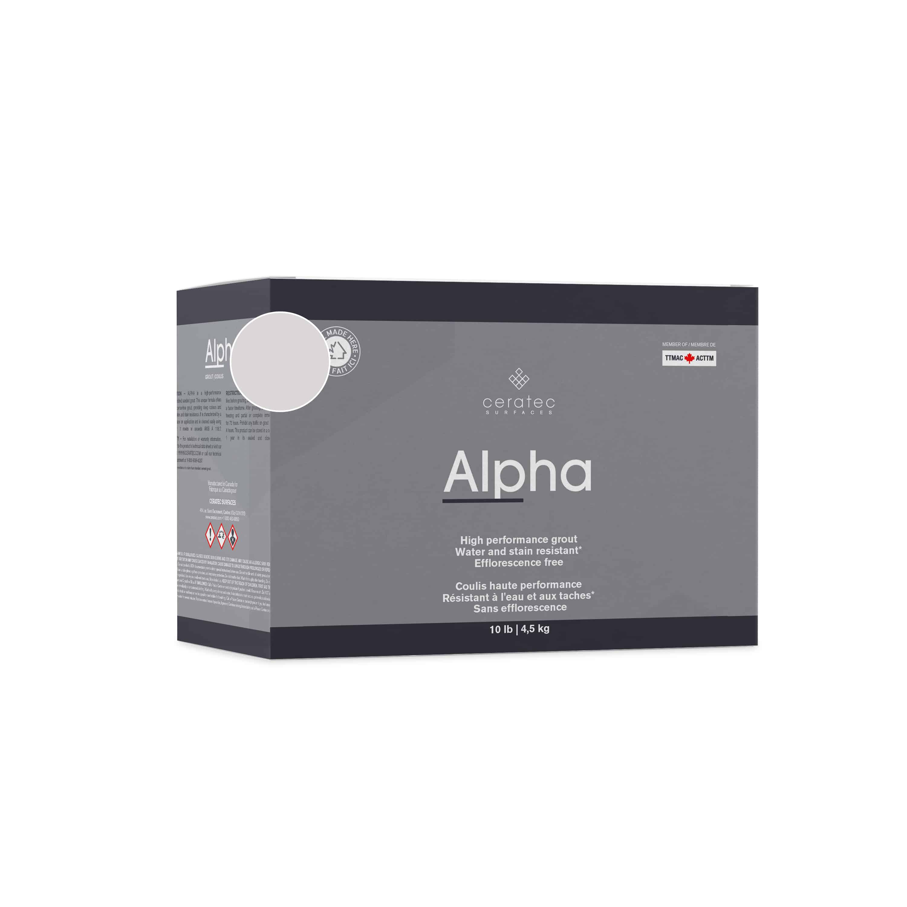 Alpha 25 4.5kg Polar Grey