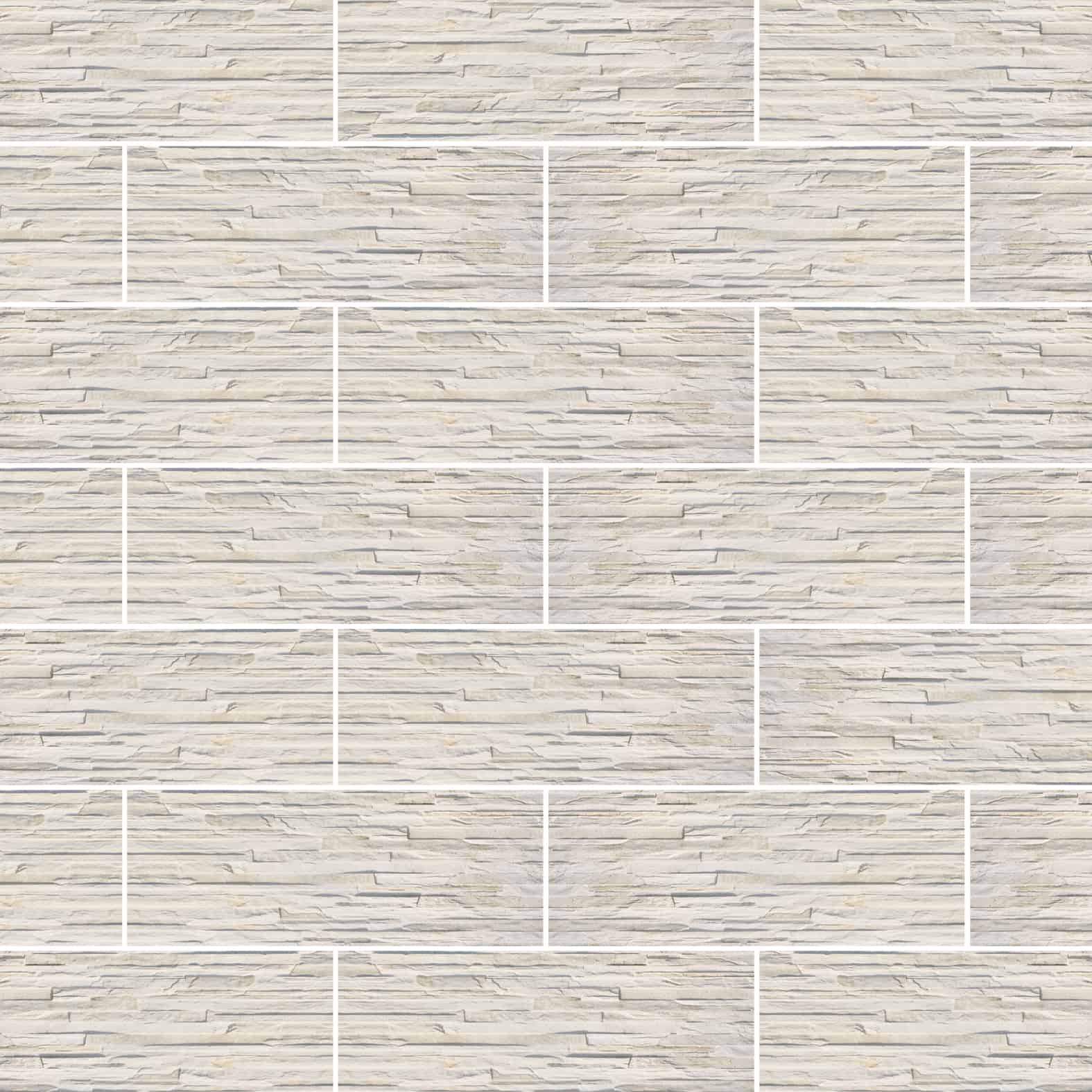Pavé Wall House | 6" x 16" | 1659 Bianco