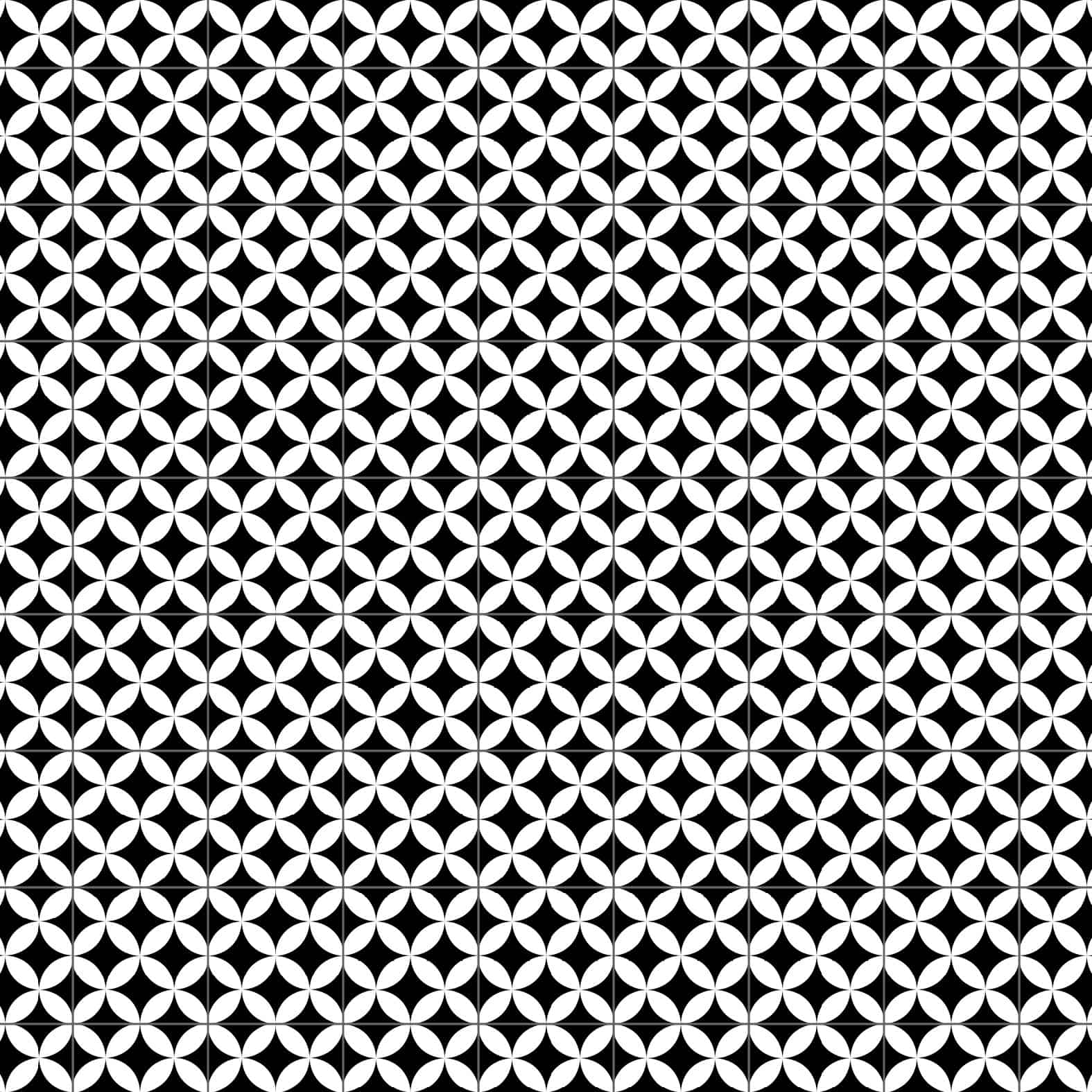 Retromix | 6" x 6" | Circle BWNM