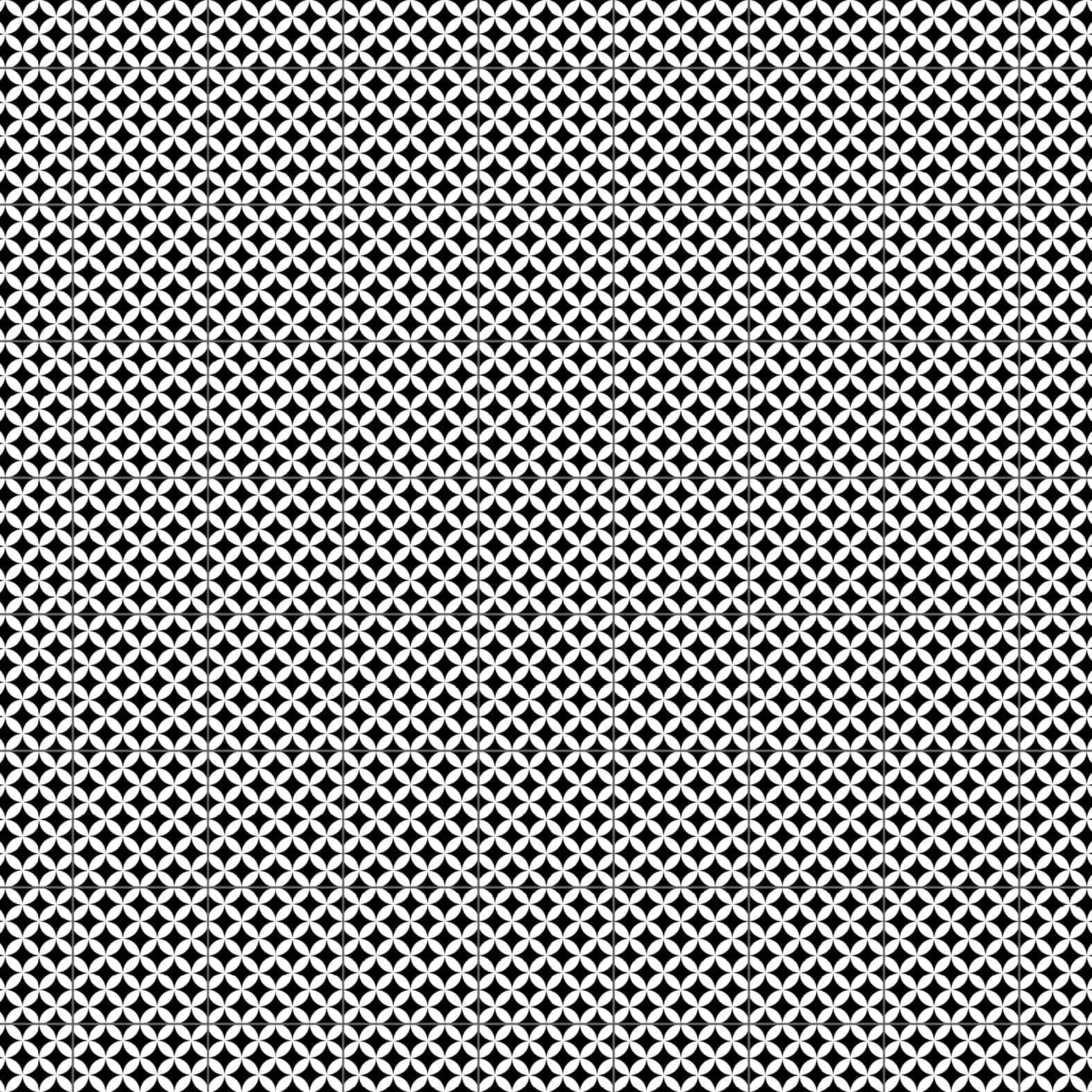 Retromix | 6" x 6" | Circle BWNS
