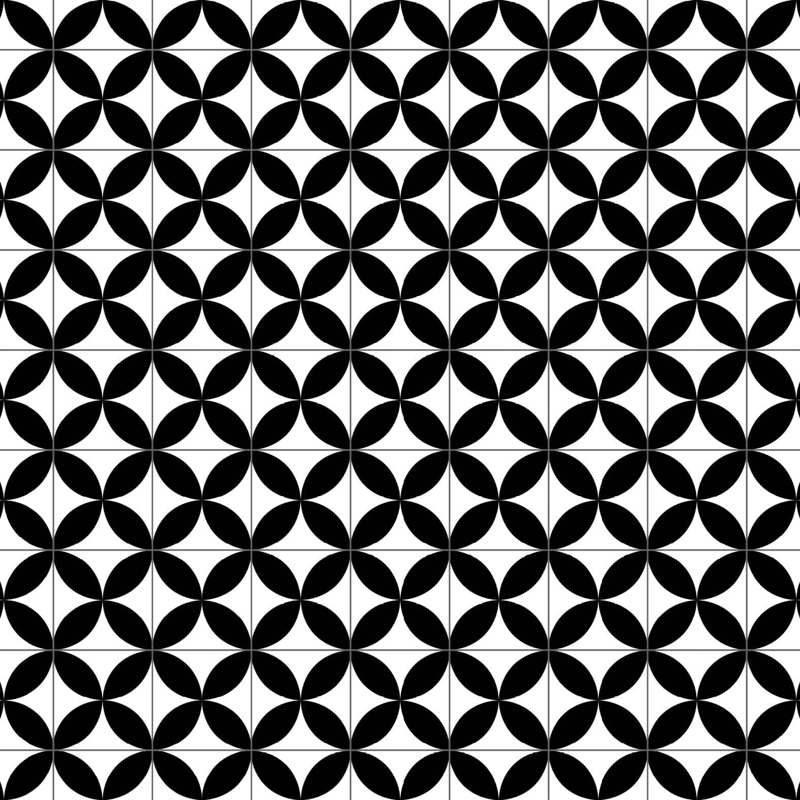 Retromix | 6" x 6" | Circle BWPL 