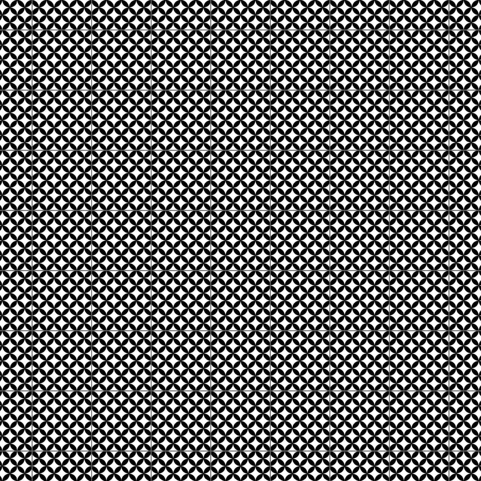 Retromix | 6" x 6" | Circle BWPS
