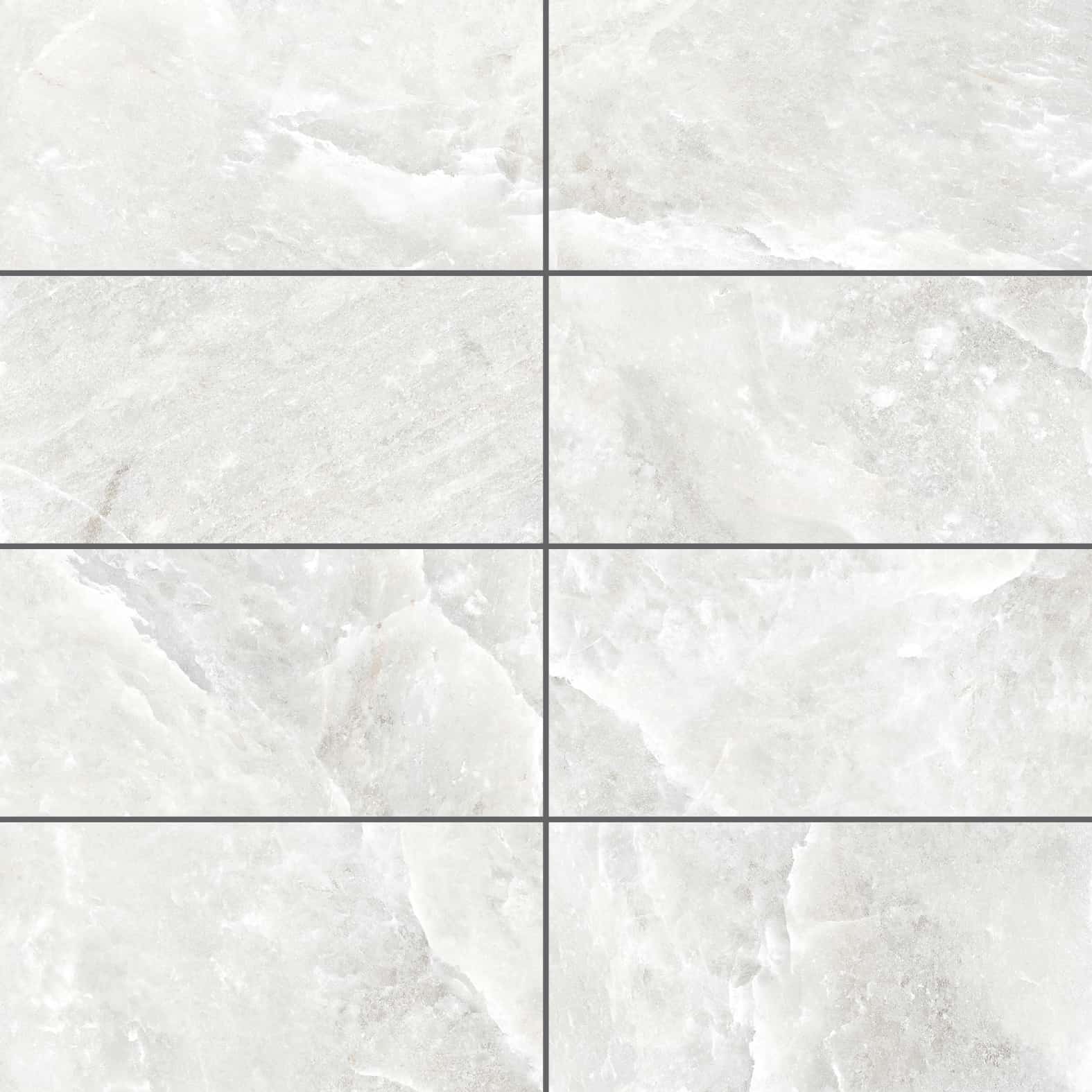 Rock Salt | 12" x 24" | White