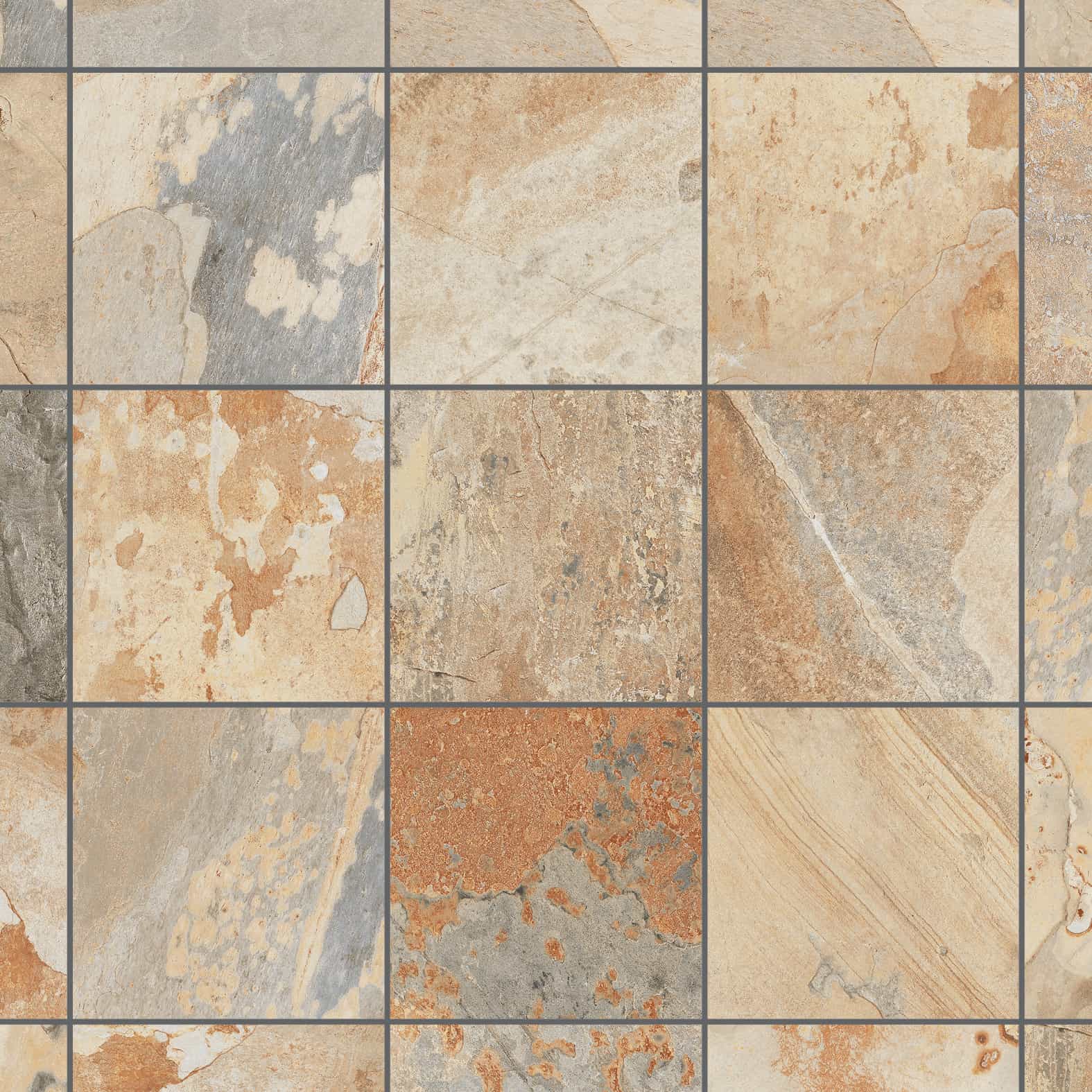 Slaty | 12" x 12" | Ochre