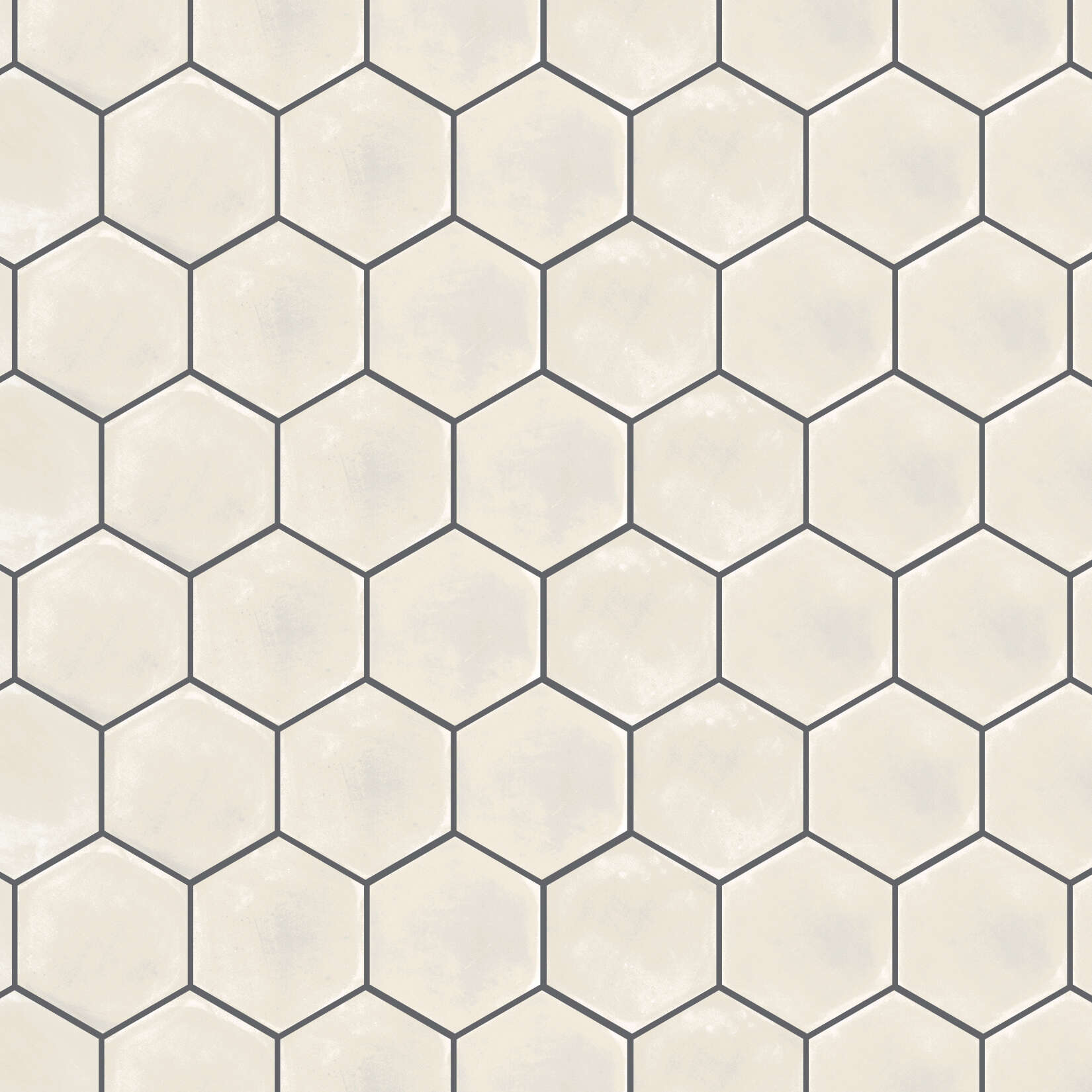 Stratford | 7" x 8" Hex | White