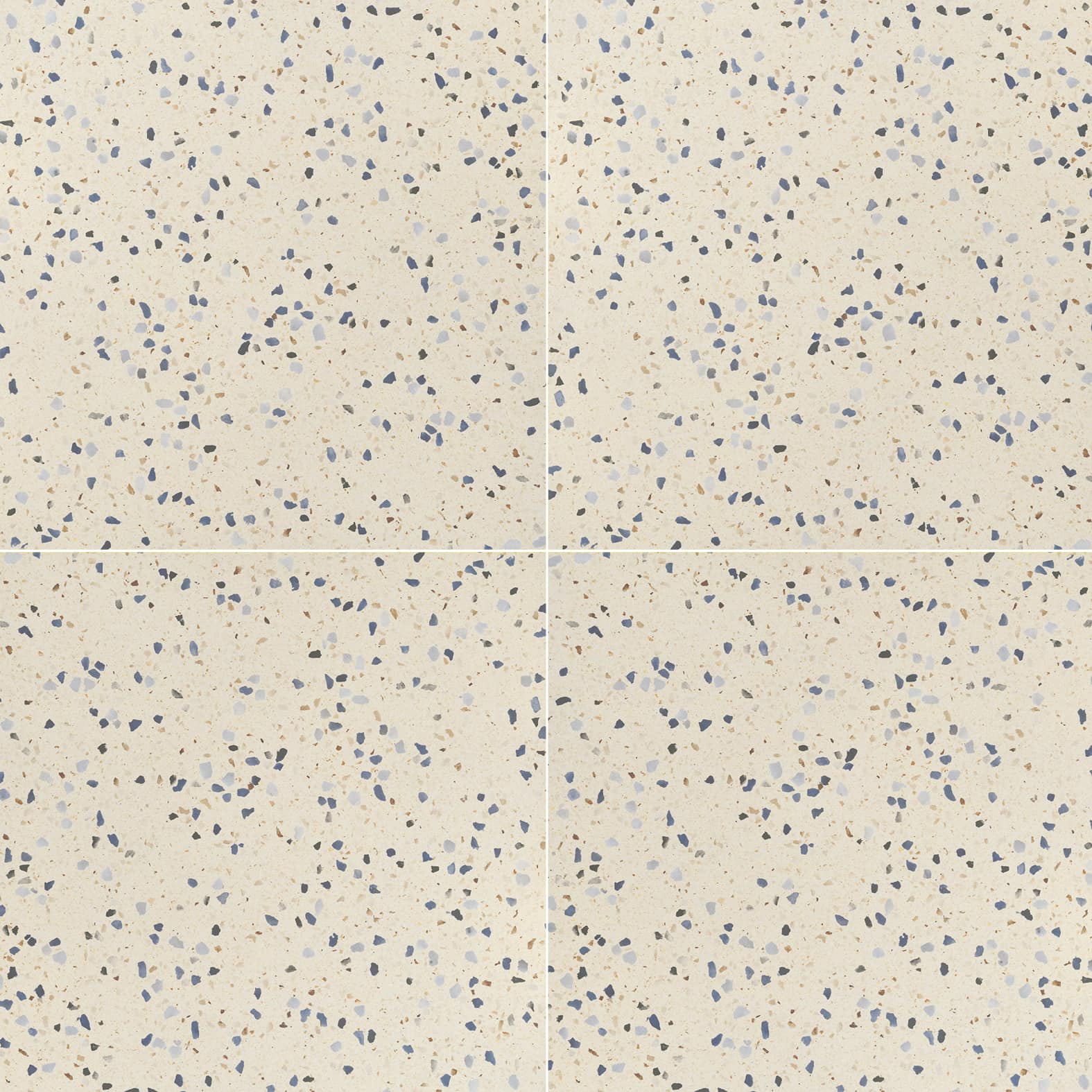 Terrazzo | 24" x 24" | Blue