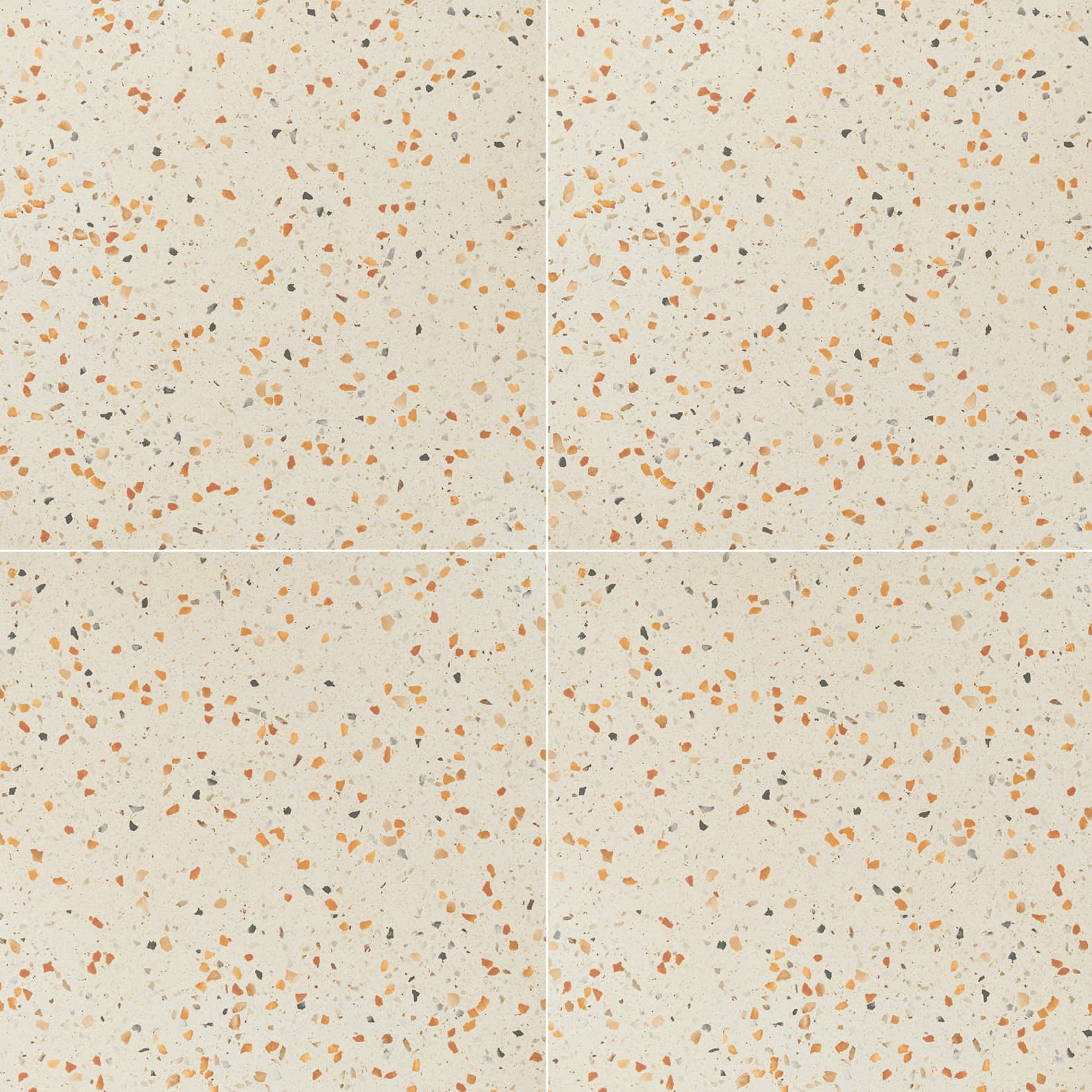 Terrazzo | 24" x 24" | Coral