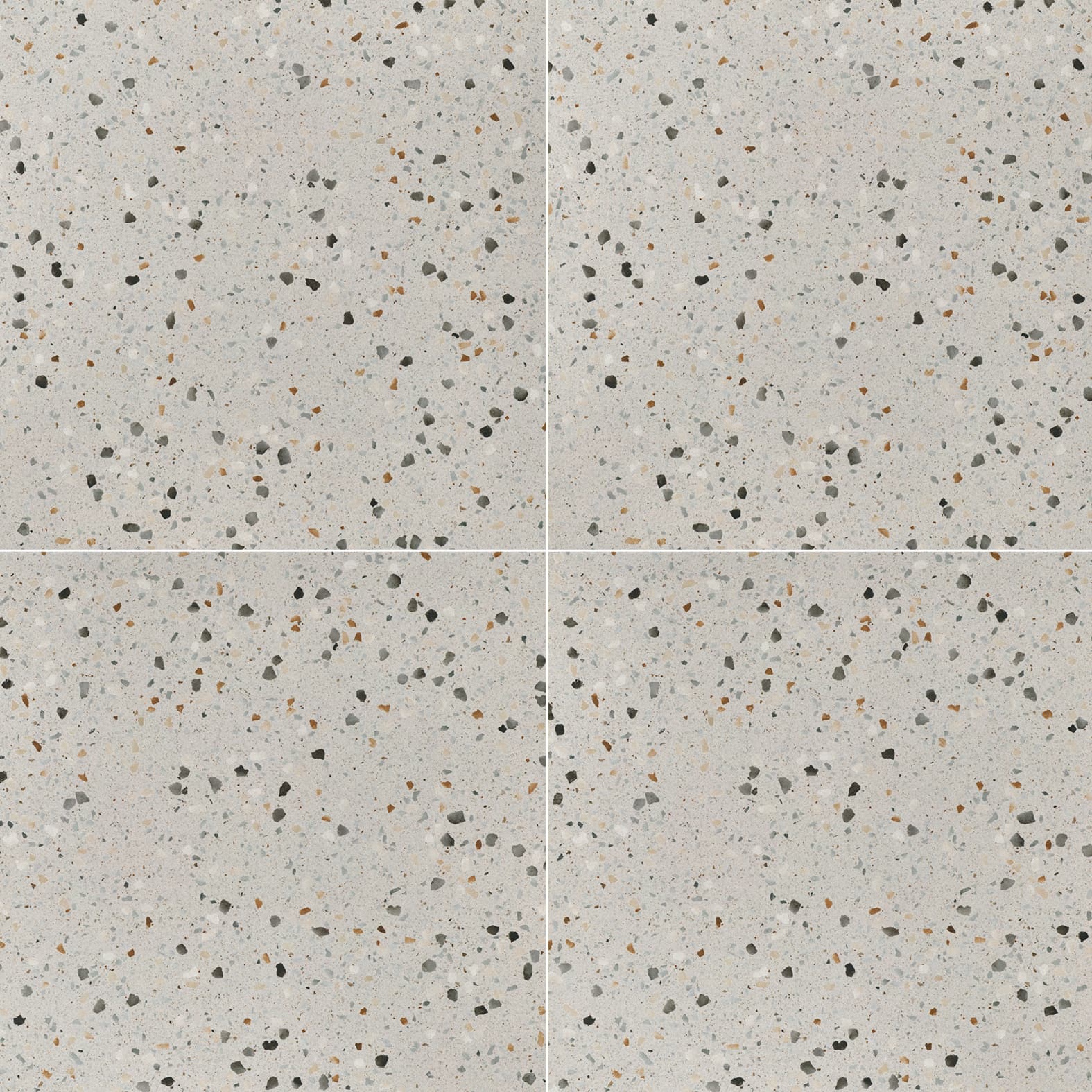 Terrazzo | 24" x 24" | Grey