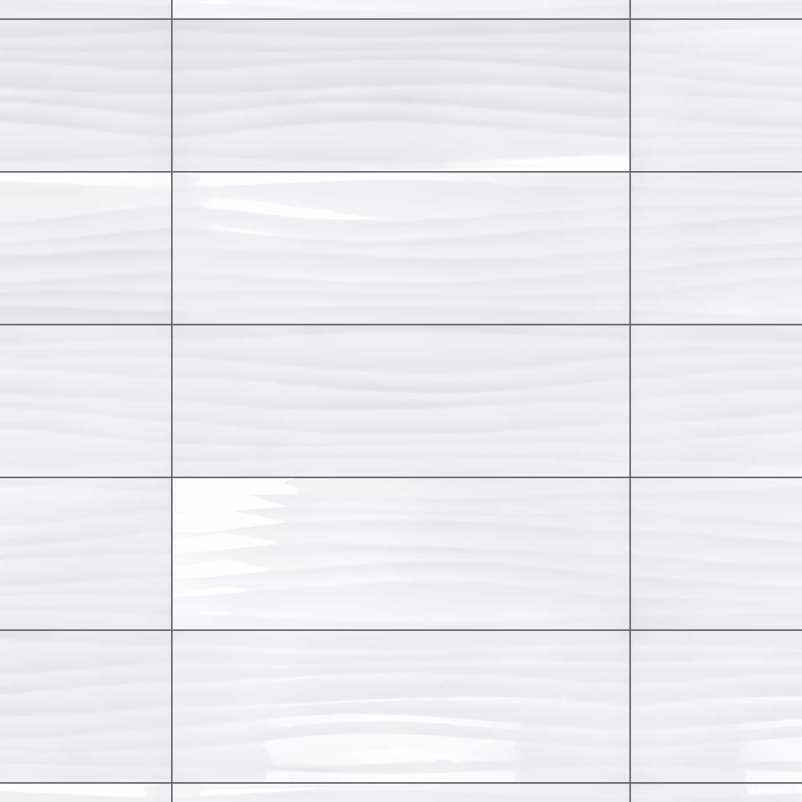 Vela | 8" x 24" | Wave Bianco