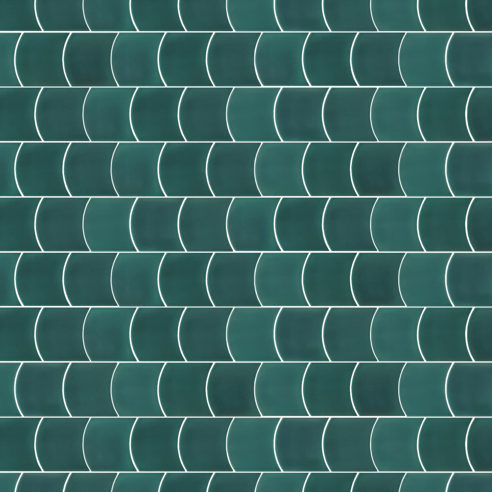 Wave | 5" x 5" | Teal