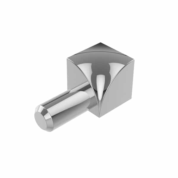 Diaplas coin intérieur quart de rond | Anodisé brillant 223 | 12.5 mm