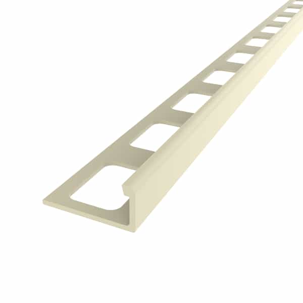 Diaplas PVC régulier en forme de « L » | Ivoire 040 | 4.5 mm