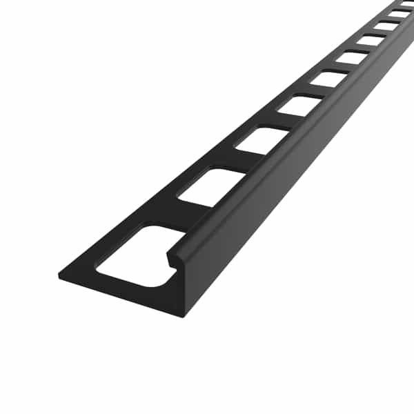 Diaplas PVC régulier en forme de « L » | Noir 288 | 4.5 mm