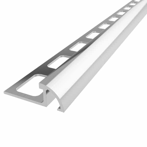 Diaplas quart de rond régulier | Aluminium naturel 111 | 8 mm