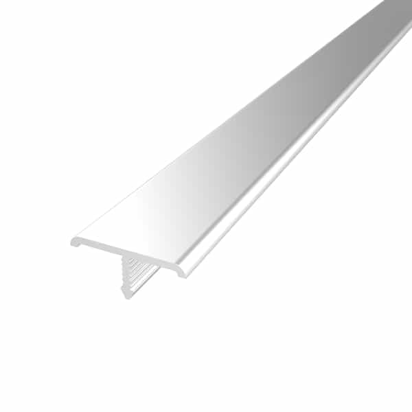 Diaplas transition en « T » pour vinyle | Anodisé satiné 222 | 20 mm