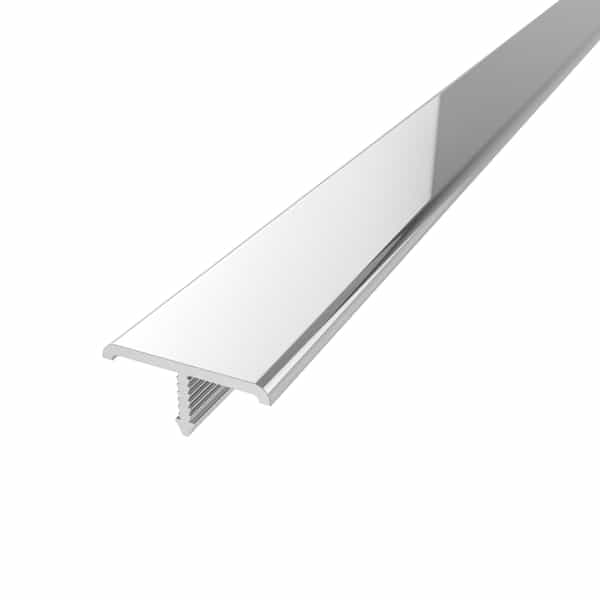 Diaplas transition en « T » pour vinyle | Anodisé brillant 223 | 20 mm
