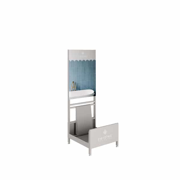 Présentoir Dune Landau Simple | 28" 1/4 x 32" x 74" 1/2 Haut | Image 2