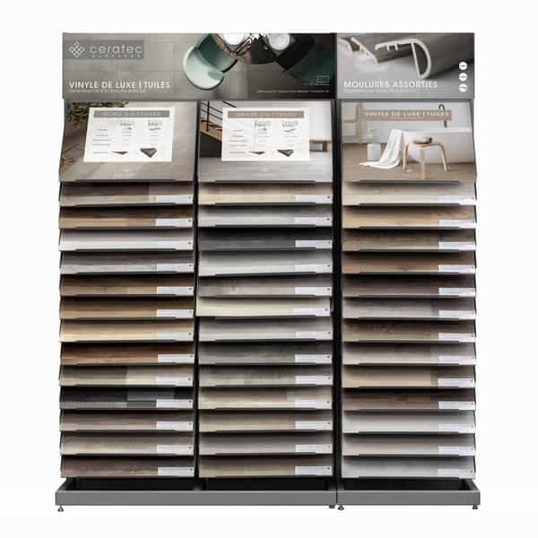 Présentoir Elemento LVT de tuiles | LVT