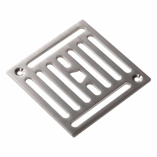 Grille de drainage Mapeguard | Nickel brossé