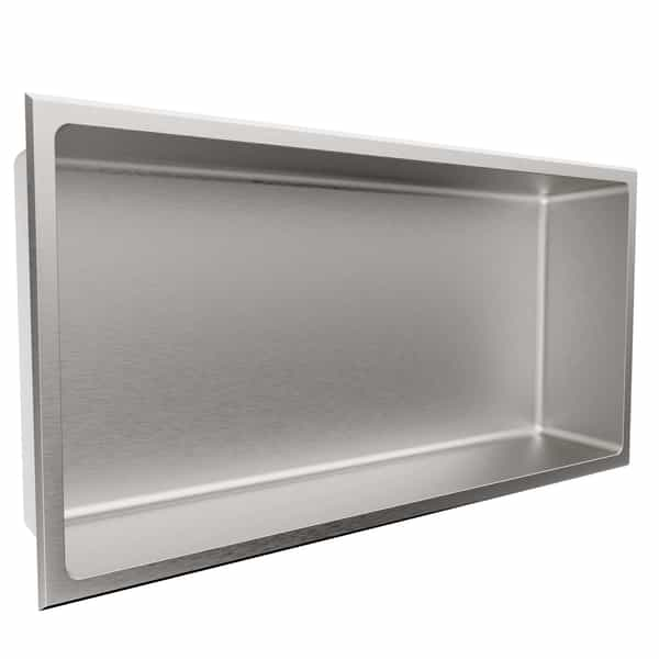 Niche NI1224 | Acier inoxydable brossé | 12" x 24" x 4"