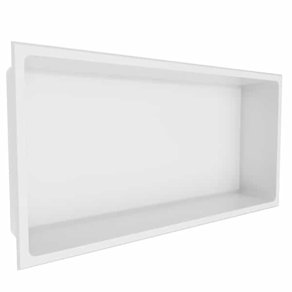 Niche NI1224 | Enduit de poudre blanc | 12" x 24" x 4"