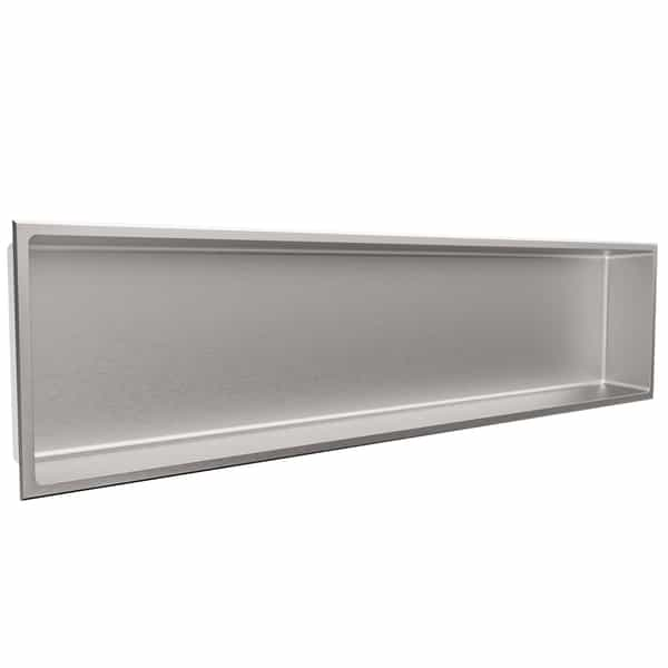 Niche NI1248 | Acier inoxydable brossé | 12" x 48" x 4"