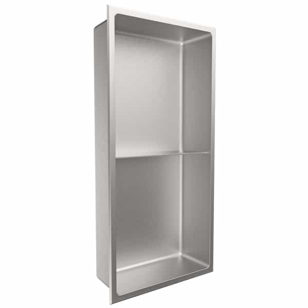 Niche NI2412T | Acier inoxydable brossé | 24" x 12" x 4"