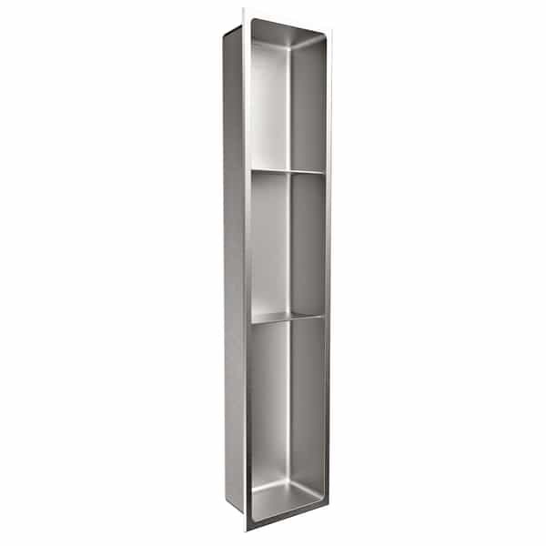 Niche NI368T | Acier inoxydable brossé | 36" x 8" x 4"