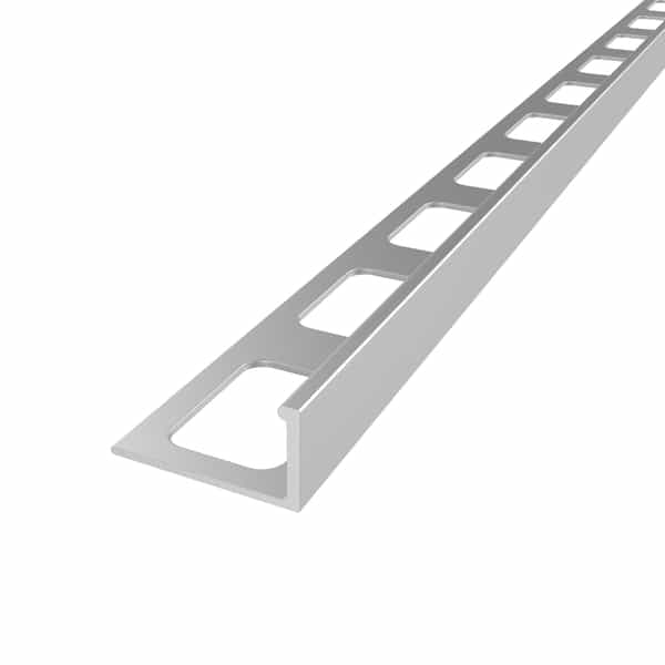 PROANGLE ECO en forme de « L » | Argent Satiné | 8 mm