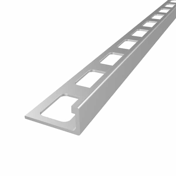 PROANGLE en forme de « L » | Argent Satiné | 10 mm