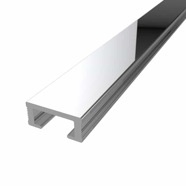 PROLIST Listello décoratif | Argent Poli | 19 mm