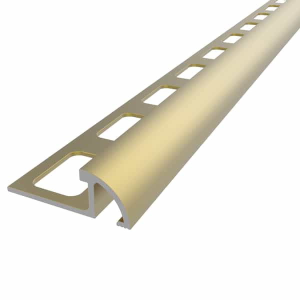 PROTRIM Quart de rond | Or Satiné | 8 mm