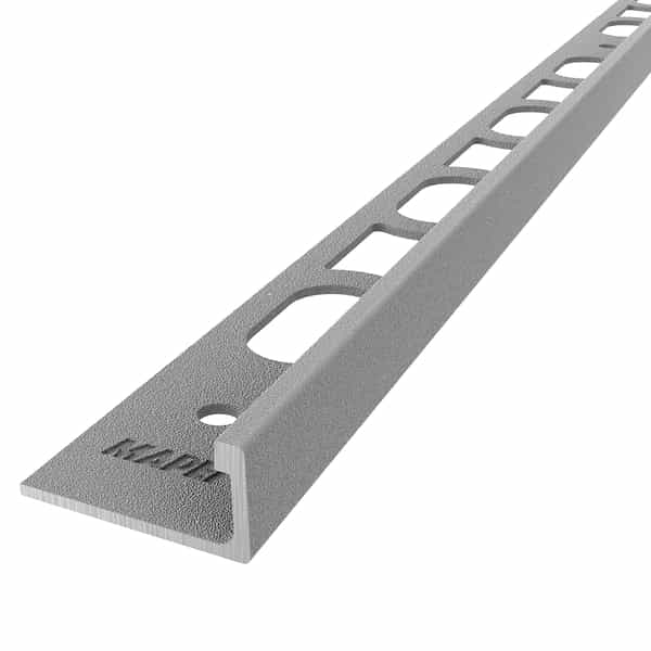 PROANGLE L-Shaped | Argent Peint Texturé | 10 mm