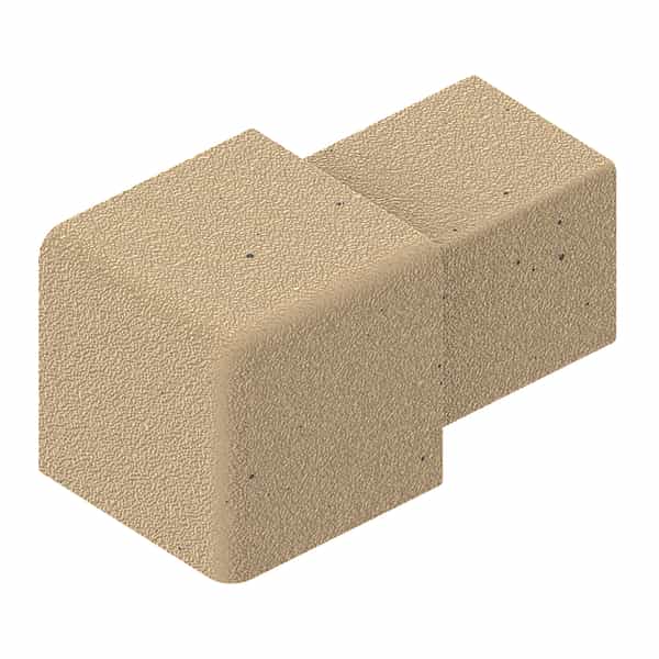 PROANGLE Square-Shaped Corners | Os Peint Texturé | 8 mm