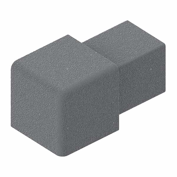 PROANGLE Square-Shaped Corners | Gris Perle Peint Texturé | 8 mm