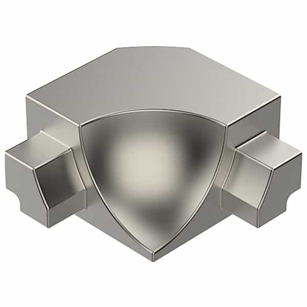 PROROUND Flush Cove-Shaped Inside Corners | Nickel Satiné