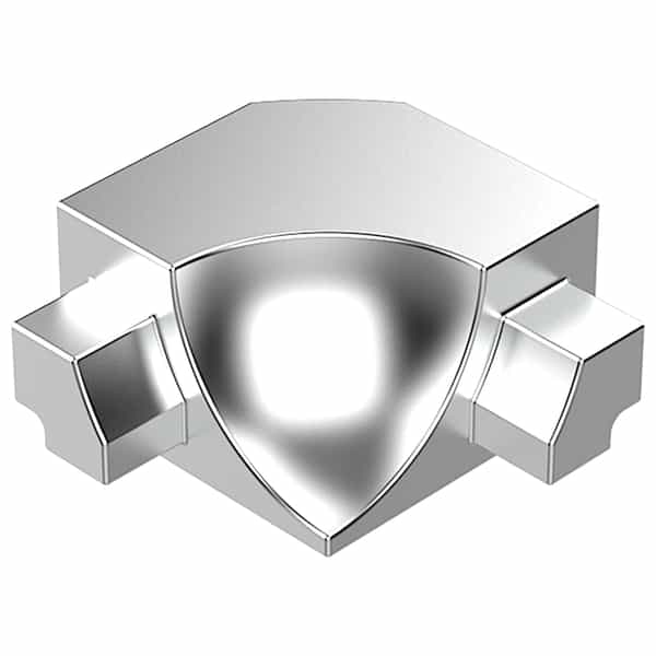 PROROUND Flush Cove-Shaped Inside Corners | Argent Satiné