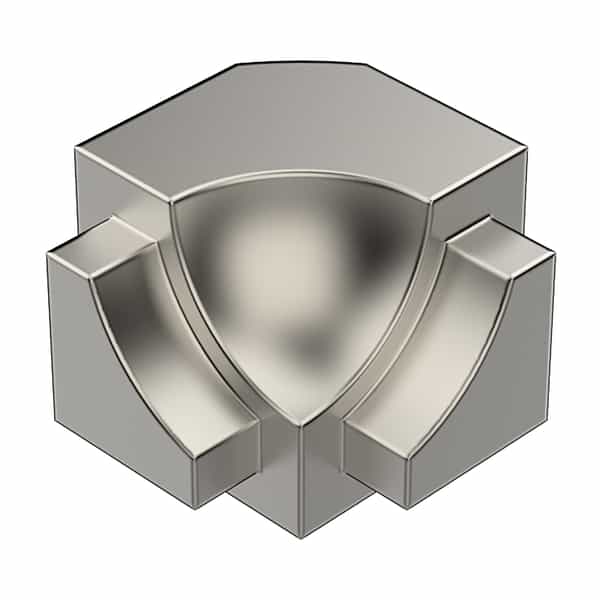 PROROUND Cove-Shaped WF Inside Corner | Nickel Satiné